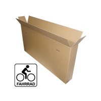 Faltkartons braun Fahrradkartons 2-wellig 1580 x 190 x...