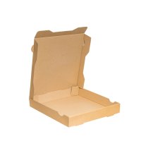 Pizzakarton 260 x 260 x 40 mm braun